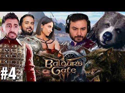🤬 Reve pierde la cabeza en BALD'S GATE | #4 con Revenant, Maya Pixelskaya y Loulogio