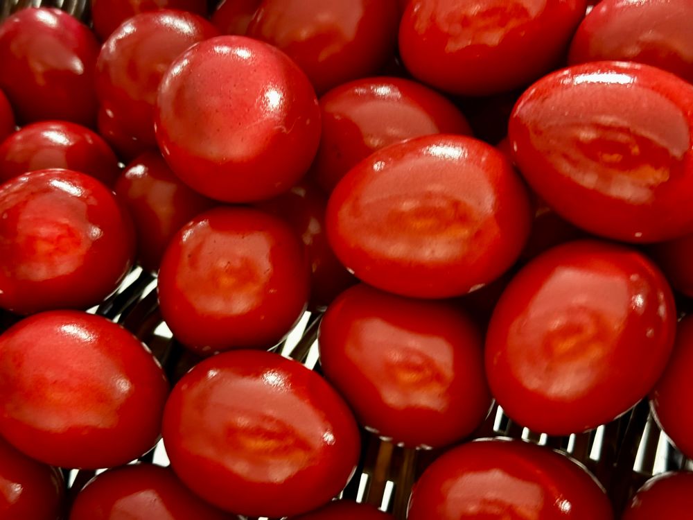Rote Ostereier