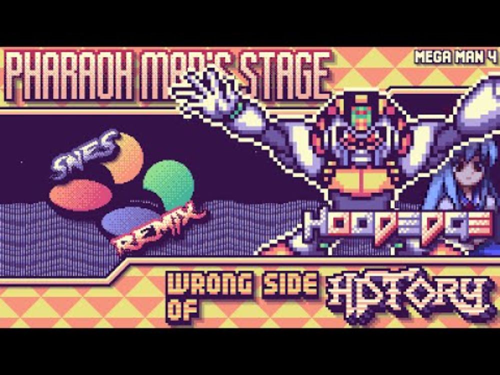 Mega Man 4 - Wrong Side of History 📜 ~ Pharaoh Man's Stage 【SNES Kamishirasawa-Mix】