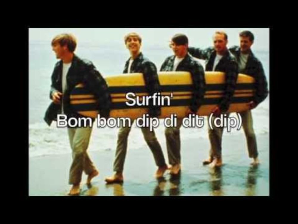 Surfin' - The Beach Boys (with lyrics)
