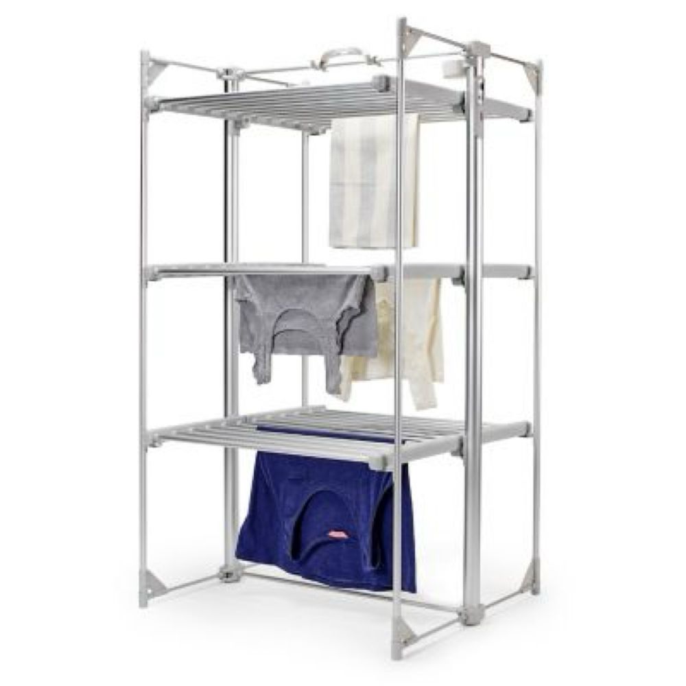 Dry-Soon Deluxe 3 Tier Heated Clothes Airer