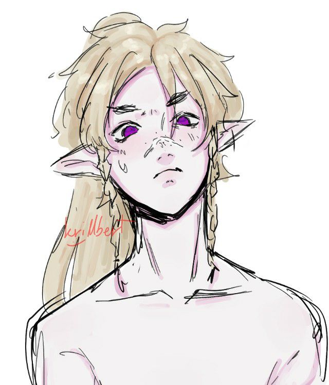 Drawing of my character Pelico