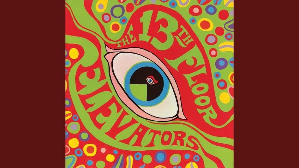 Psychedelic af Illustration of an eye