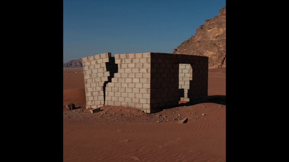 Broken building