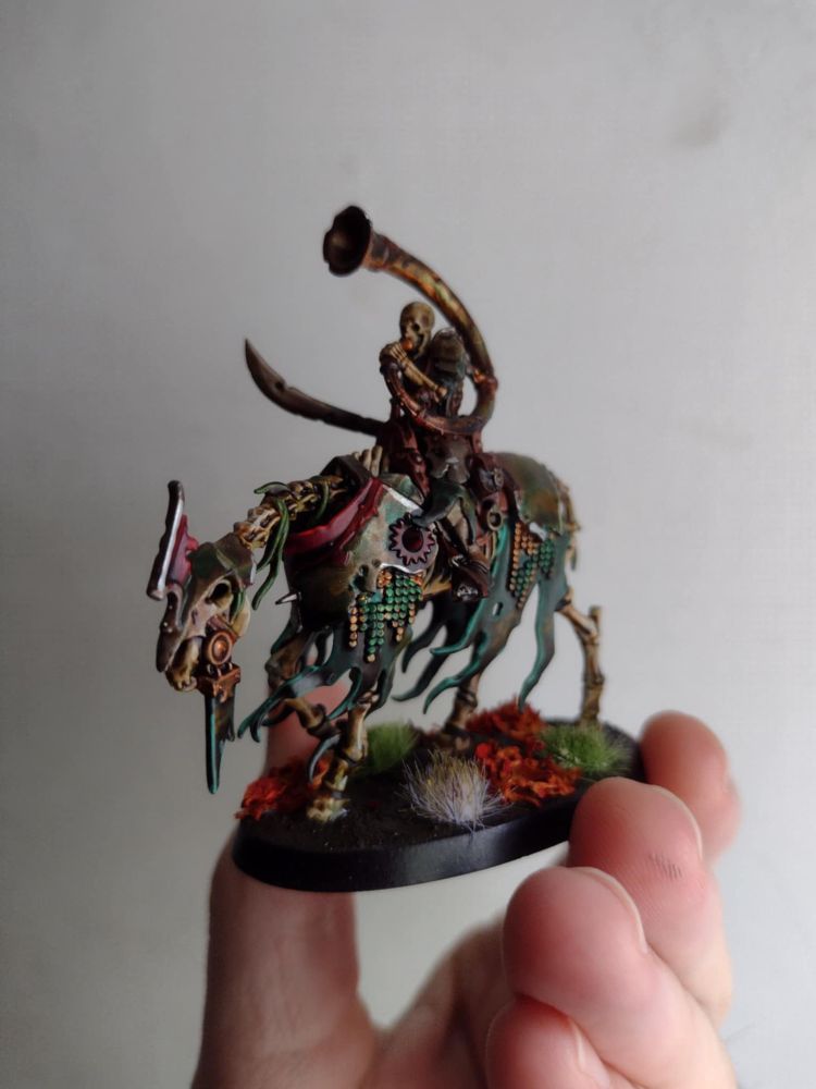 SoulBlight Gravelord Barrow Knight miniature all painted up