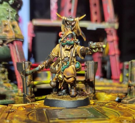 Necromunda guy all painted up