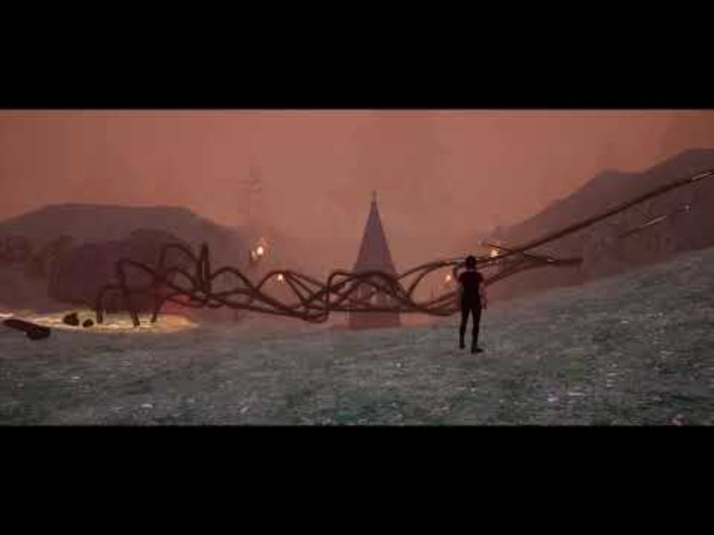 Odium Level Design Time Lapse - How a challenge is designed in Unreal Engine 5