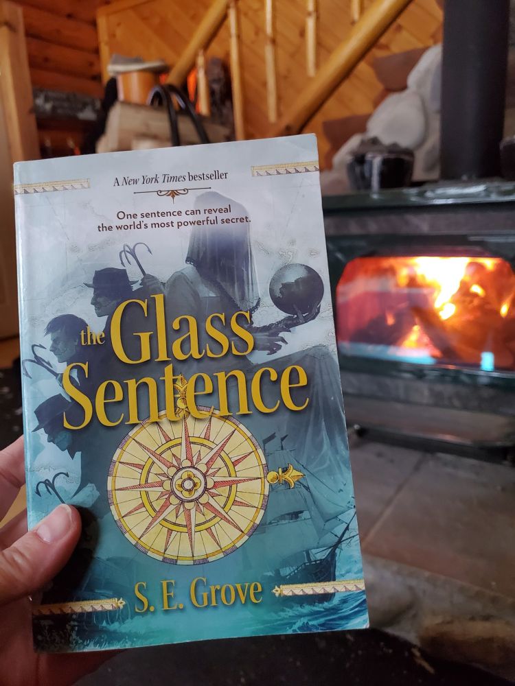 The Glass Sentence book cover