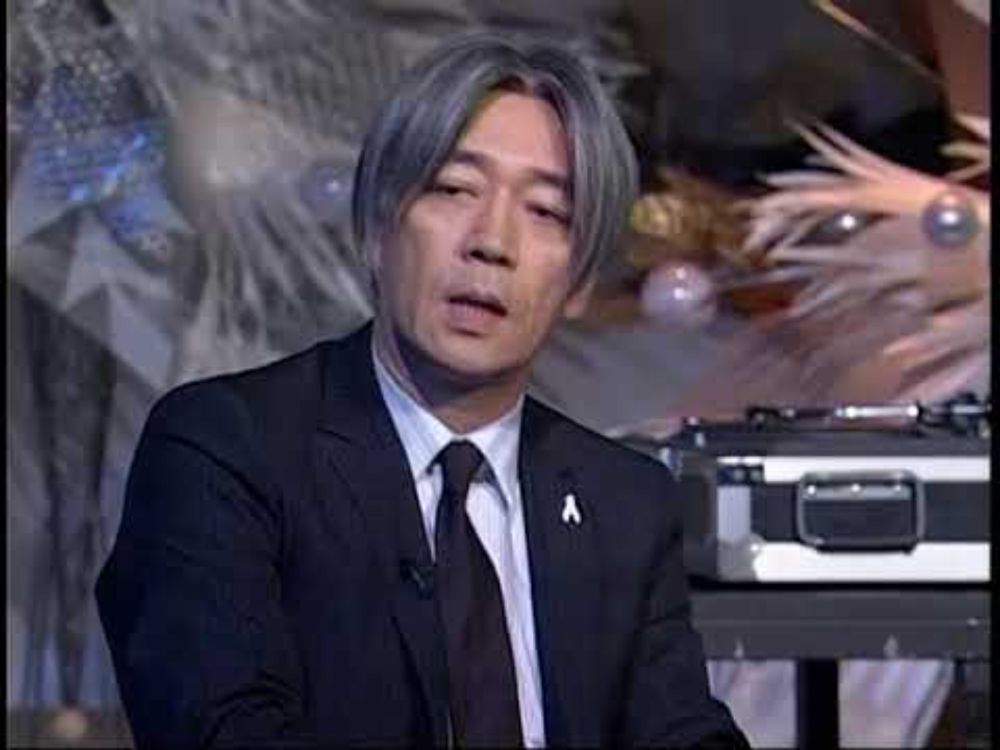 NEWS23 坂本龍一 undercooled 2004 02 23