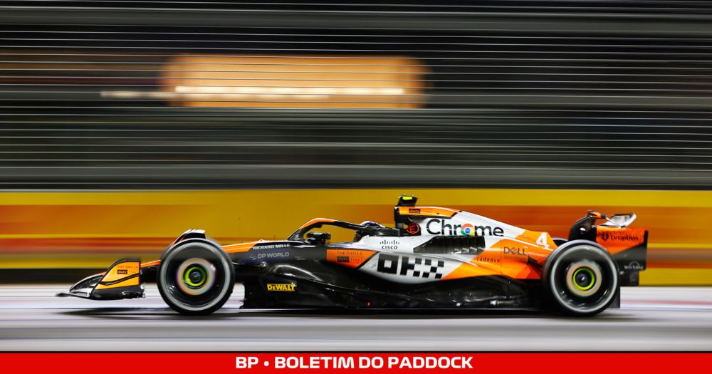 BPCast 265 • Norris imparável em Singapura: a ascensão da McLaren e o declínio da Ferrari e Mercedes • BP • Boletim do Paddock • BP • Boletim do Paddock • O lado nerd do automobilismo