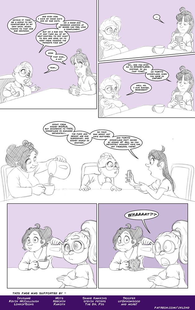 Daisy learns over a decade too late that her ban from Disney World might not have kept her from visiting other Disney parks worldwide.