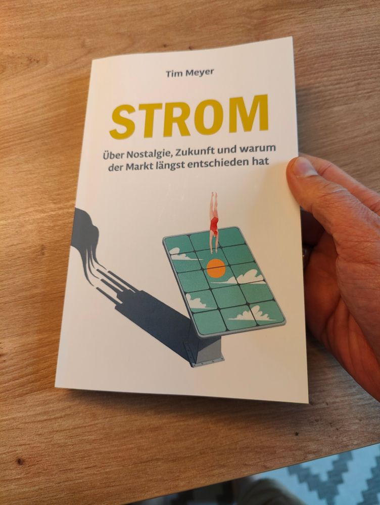 Buchcover: Strom - Über Nostalgie, Zukunft und warum der Markt längst entschieden hat
Autor: Tim Meyer