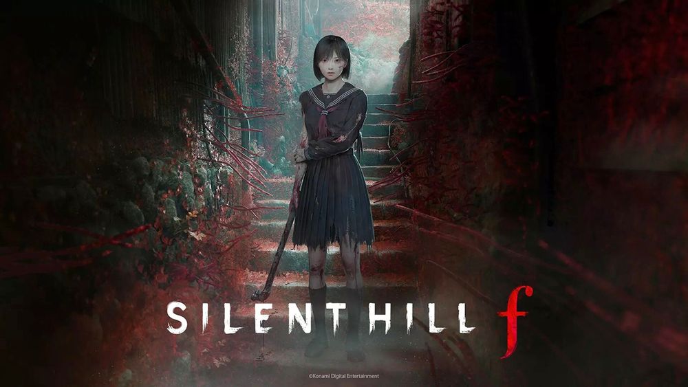Key art from Silent Hill f.