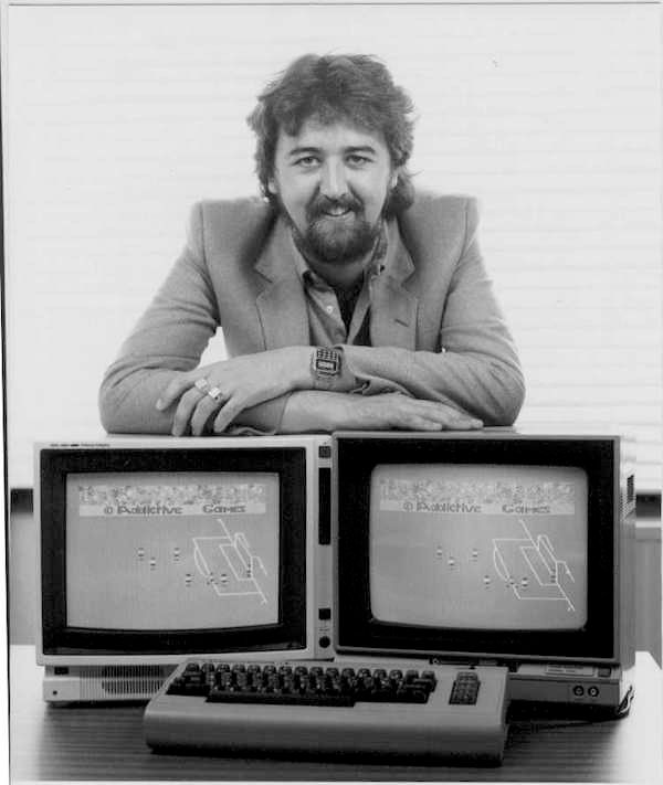 Kevin Toms in the 1980s.
