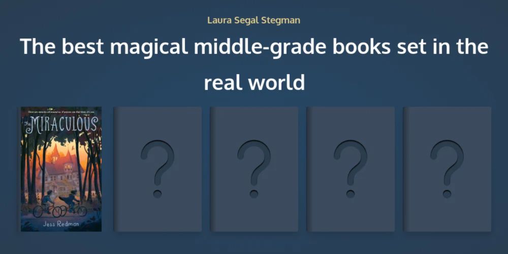 The best magical middle-grade books set in the real world