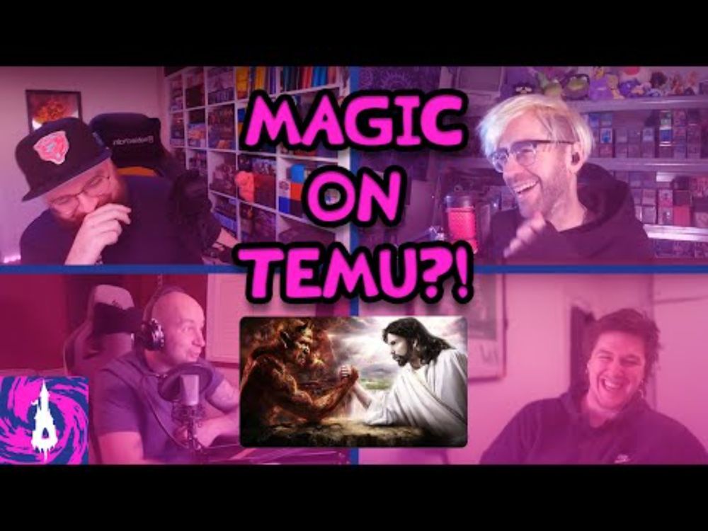 We spent £100 on Magic The Gathering merch from Temu - The Magic Castles Podcast Episode 25