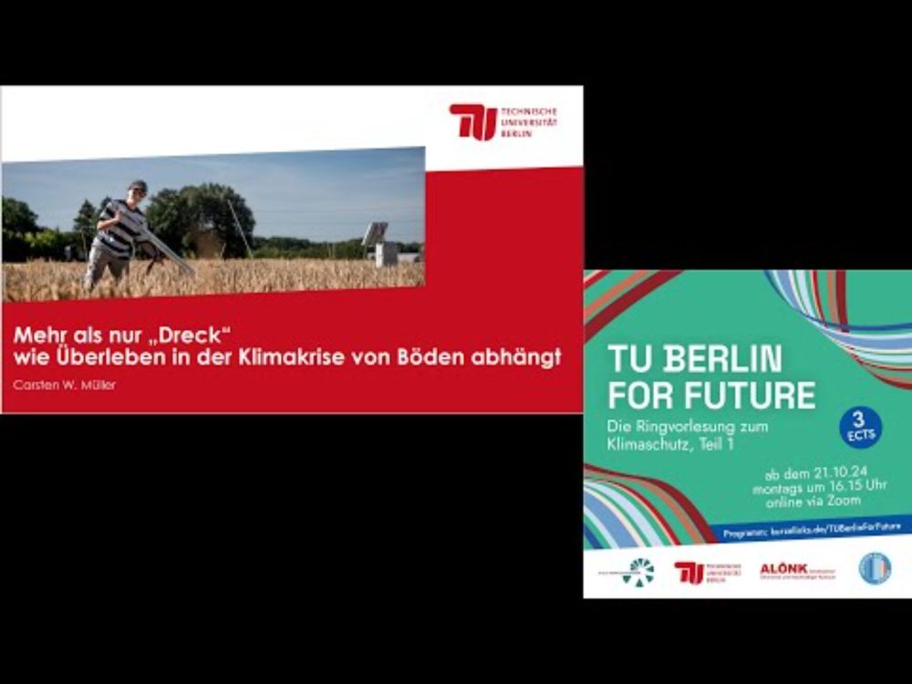 Mehr als nur „Dreck“ - wie Überleben in der Klimakrise von Böden abhängt