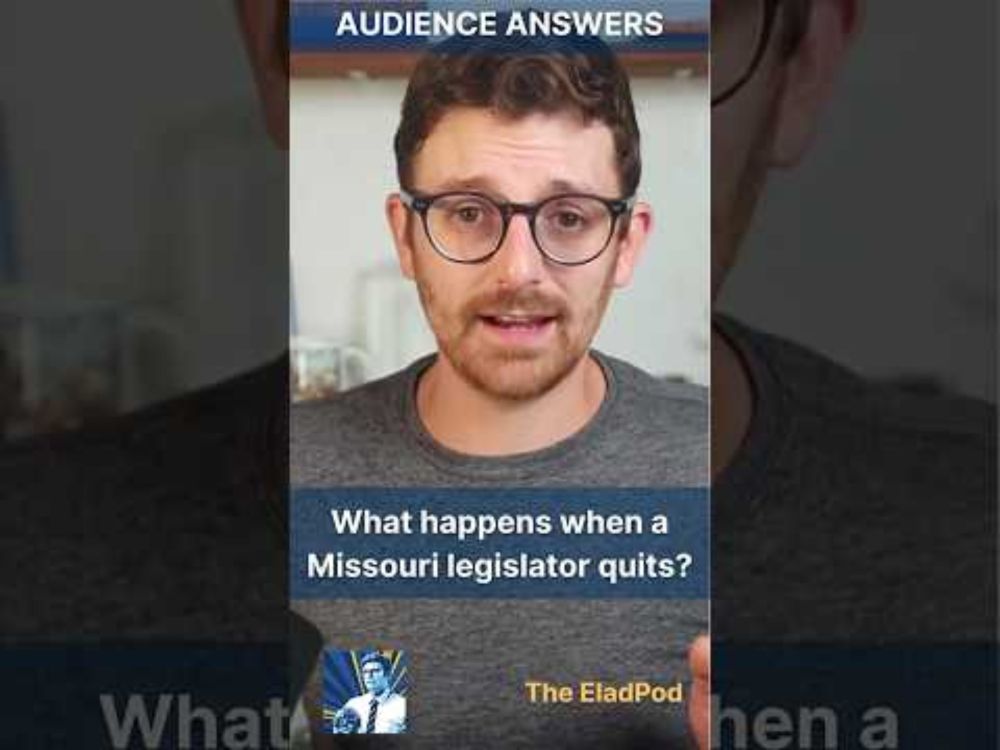 What happens when a state legislator quits? - Missouri's Neosho and St. Louis in 2025