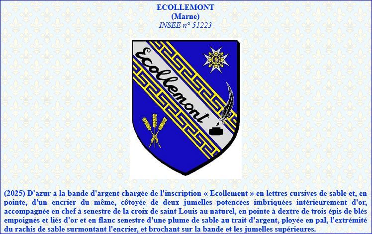 Blason d'Ecollement (Marne)