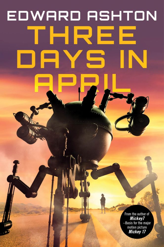 Book: Three Days in April by Edward Ashton