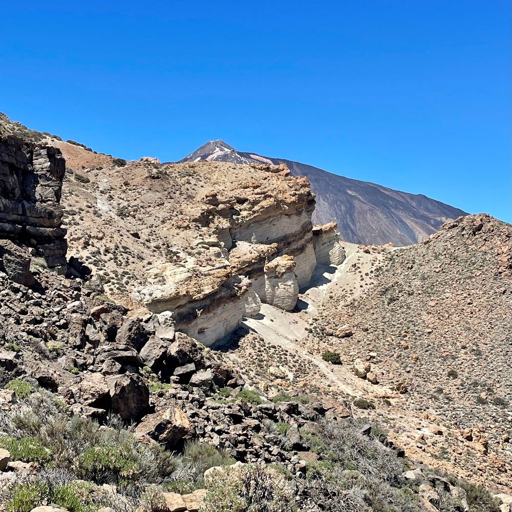 Hidden view of Teide