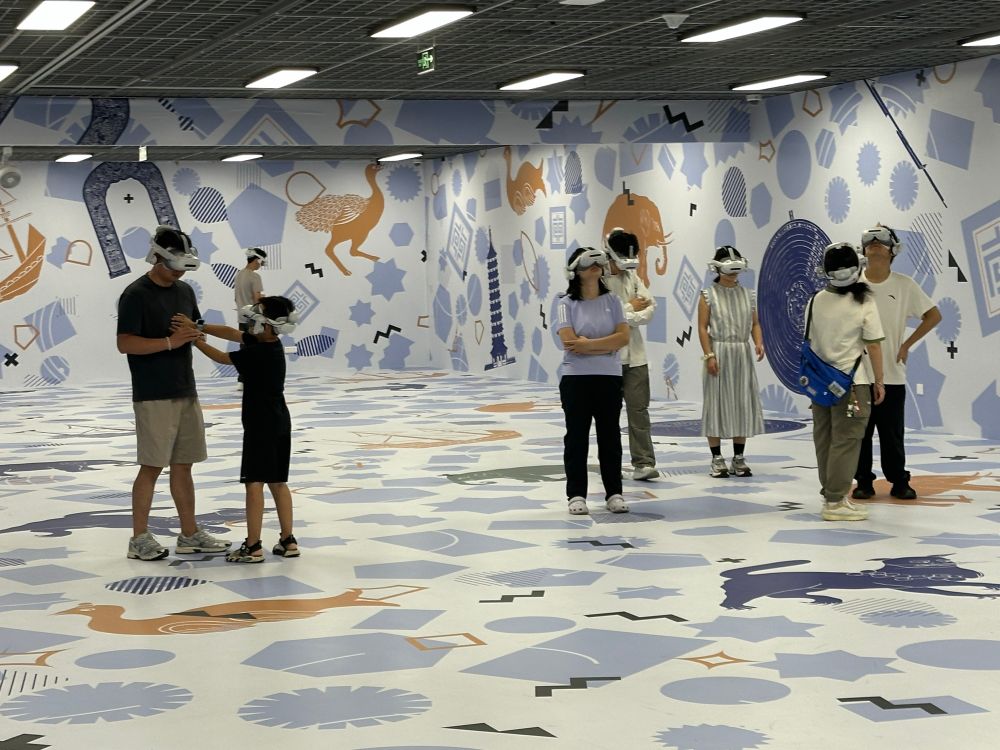 VR experience at Nanjing Museum