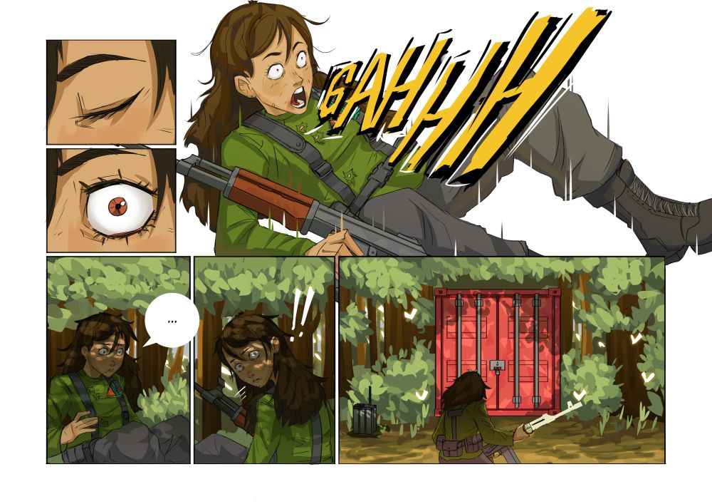 Catalina wakes up from between life and death and finds the stash beside her.