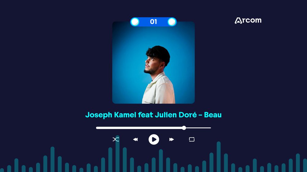 1. Joseph Kamel feat Julien Doré - Beau.