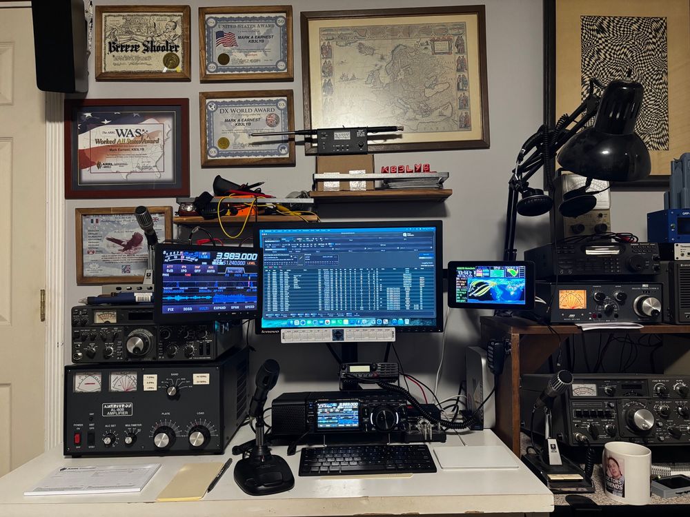 My ham radio setup