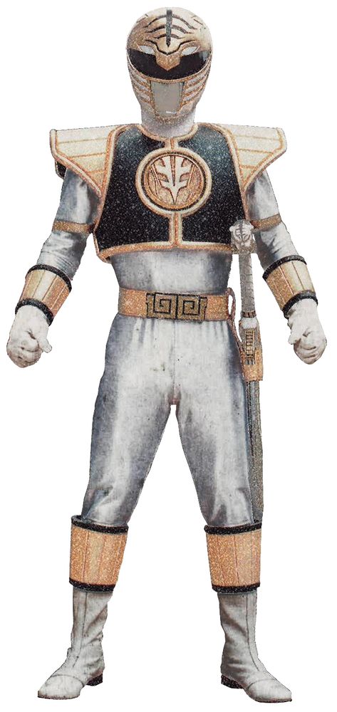 White Ranger from Mighty Morphin Power Rangers
