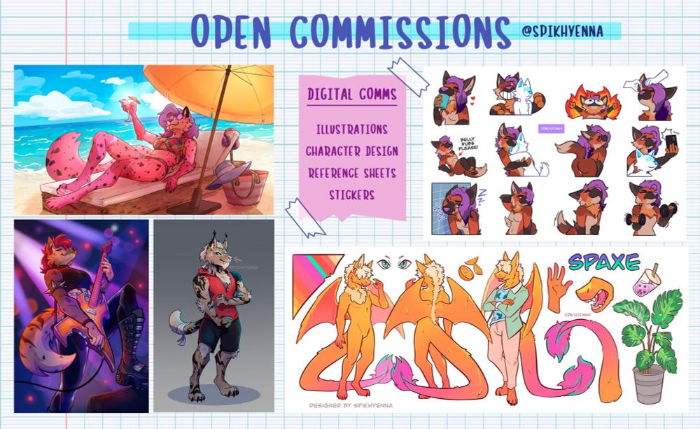 Commissions info