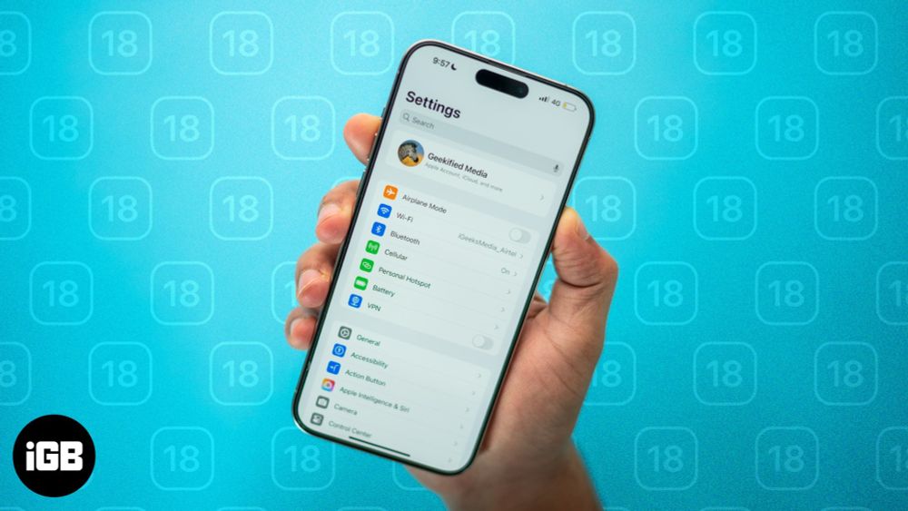 25 iPhone settings you should change in iOS 18 - iGeeksBlog