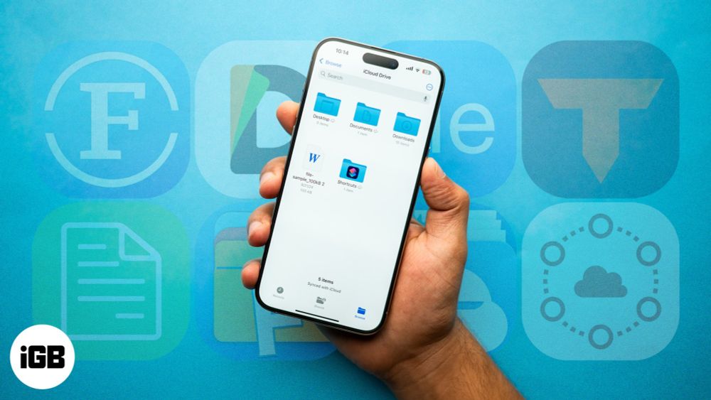 Best file managers for iPhone and iPad in 2024 - iGeeksBlog