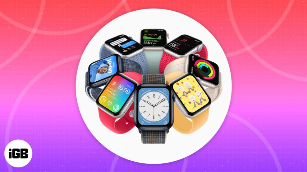 Best Apple Watch faces you must try in 2024 - iGeeksBlog