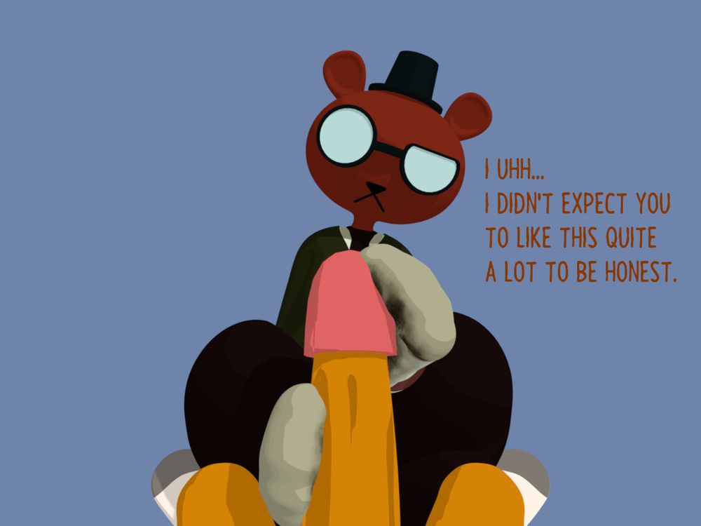 Ditto, wearing dirty white socks