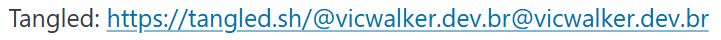 Tangled: https://tangled.sh/@vicwalker.dev.br@vicwalker.dev.br