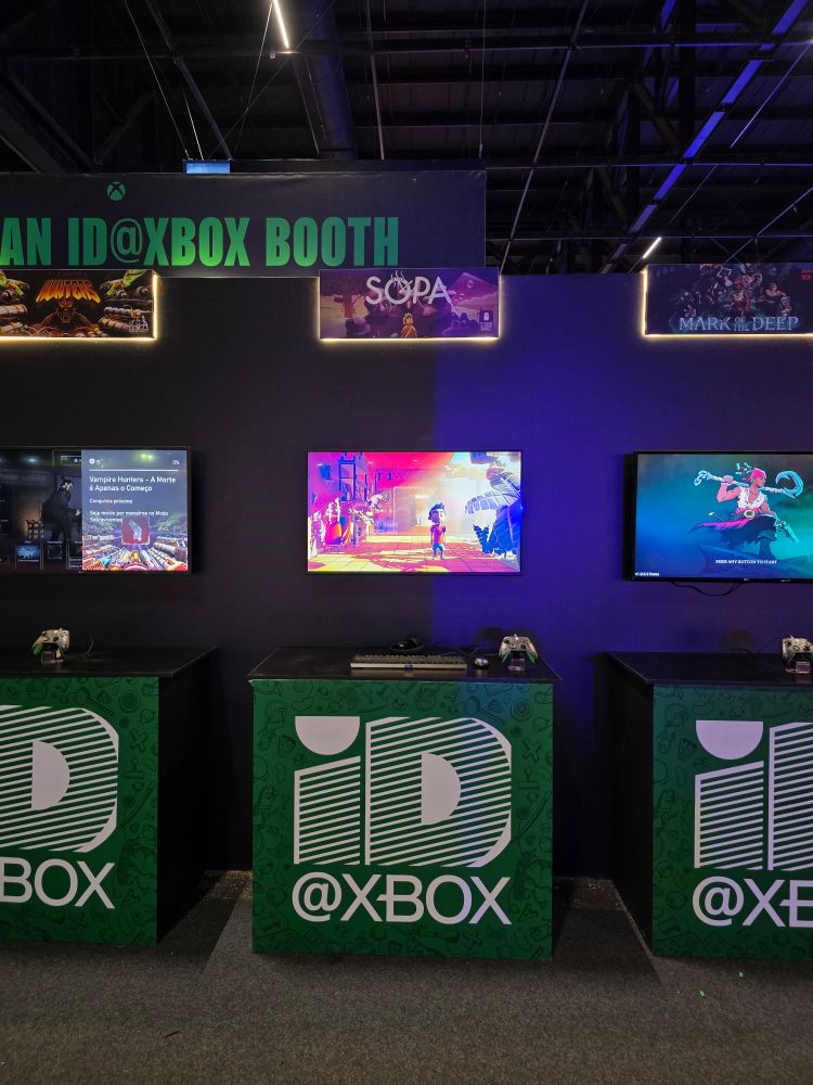 Sopa - Tale of the Stolen Potato shining at the id@xbox booth
