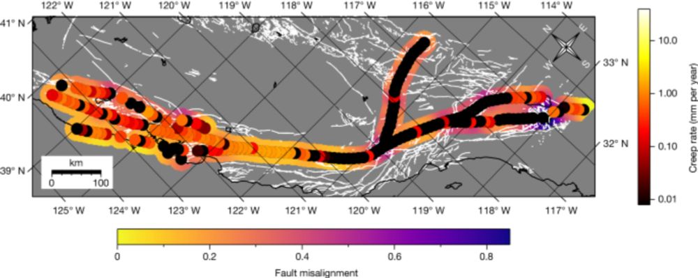 Fault-network geometry influences earthquake frictional behaviour - Nature