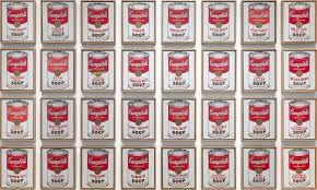Portraits of cans of Campbell’s soup
