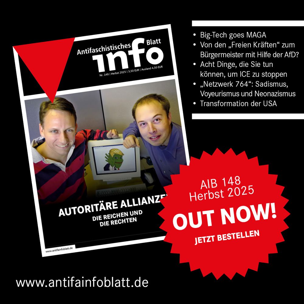 Cover-Sharepic für die aktuelle Ausgabe von "Antifaschistisches Infoblatt".