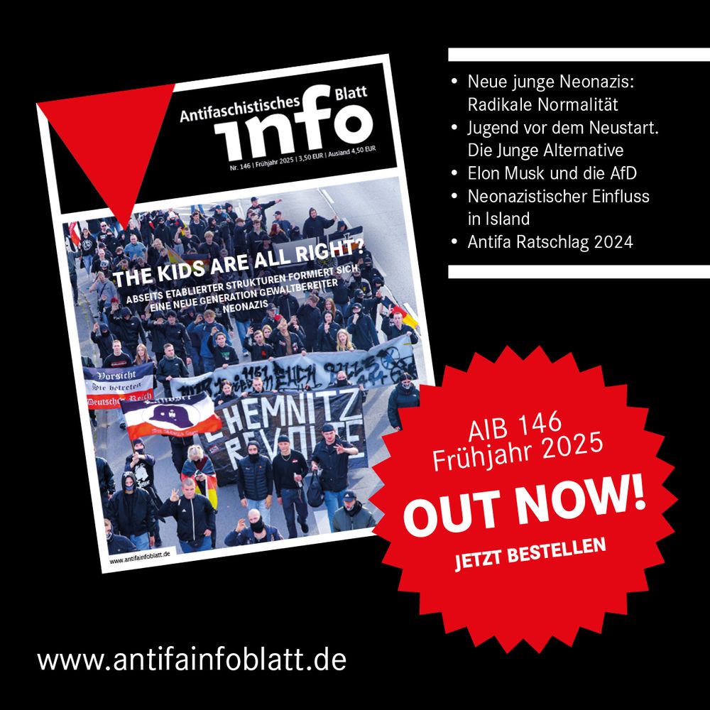 Ausgabe Nr. 146 des Antifa Infoblatt mit dem Schwerpunkt: "The kids are all right? – Die neue Generation gewaltbereiter Neonazis". (Titelfoto: Pressefuchs Brandenburg)