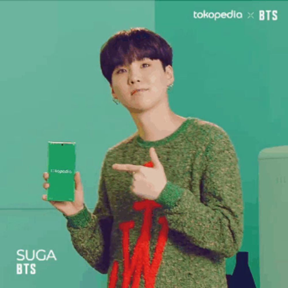 Suga Cute GIF