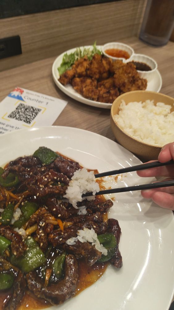 Gluten Free T beef, rice and chicken