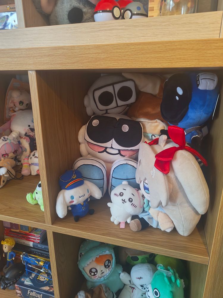 Mhuyo plush with them cool bloody shoes