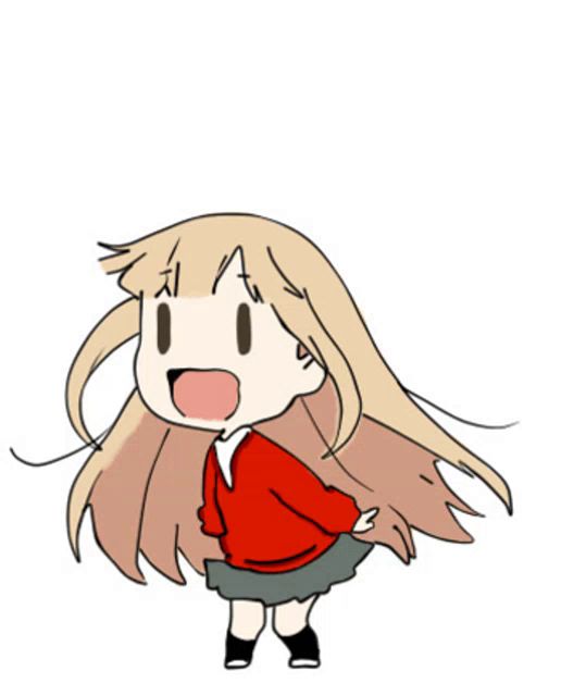 a drawing of a girl with long hair and a red sweater