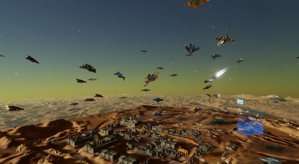 50 or so Mandalays in Flight