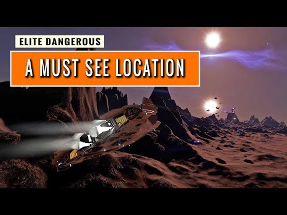 Must See Places to Visit in Elite Dangerous | The River of Oblivion