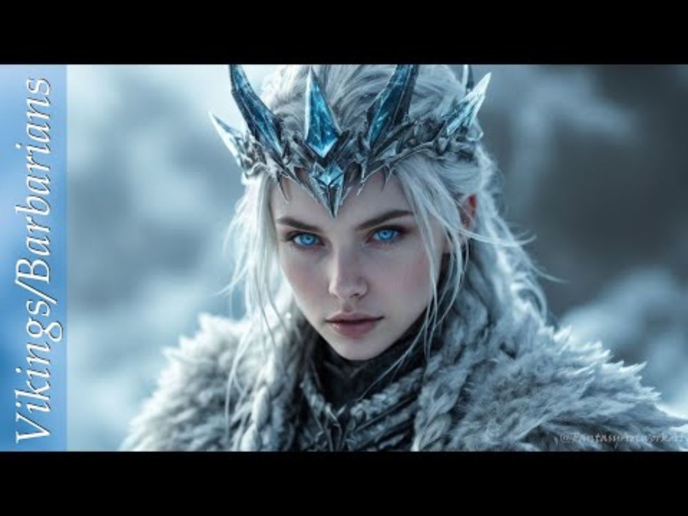 Thorya the Frost-Forged | The Stormbound Goddess of Ice and Thunder
