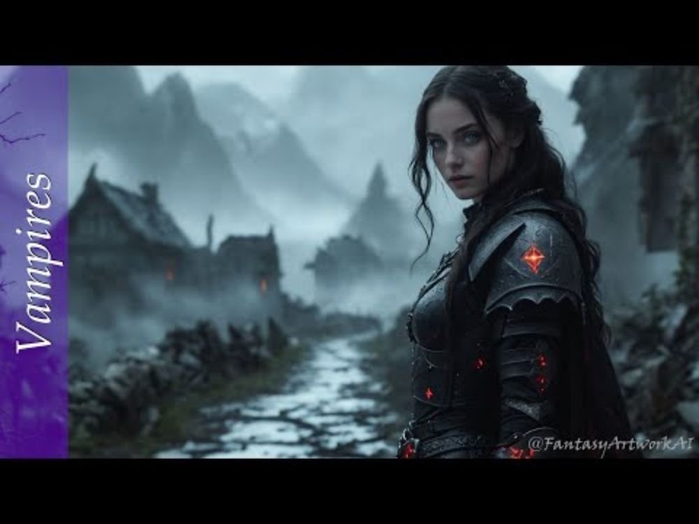 The Bringer of Death | Vampire Queen in Crimson Armor