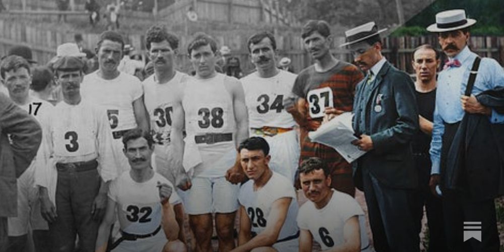 No marathon was more chaotic than the 1904 St. Louis Olympics